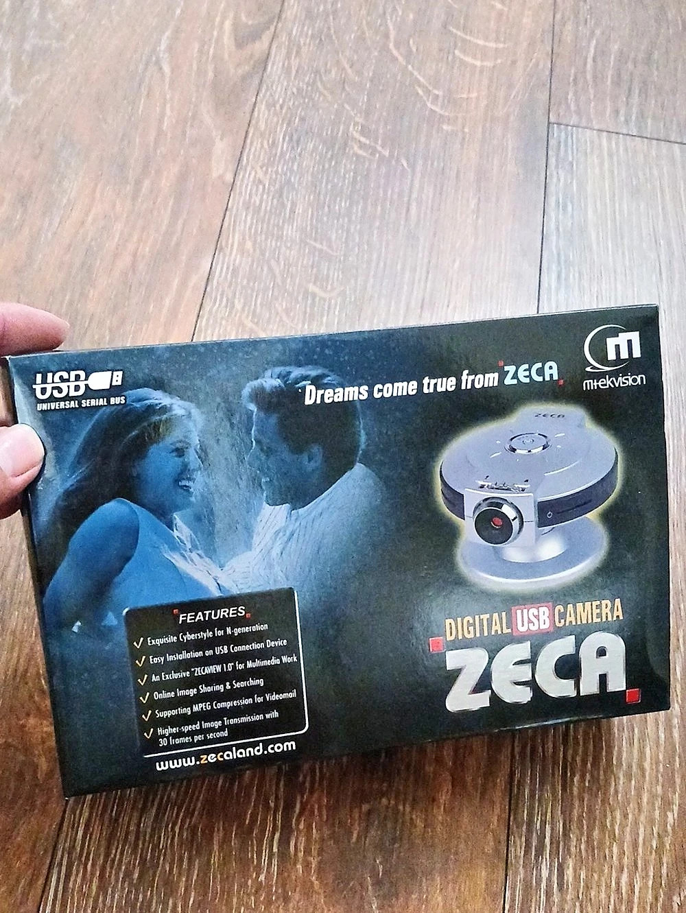 Mtekvision ZECA MV402 Digital USB Camera Silver NWT